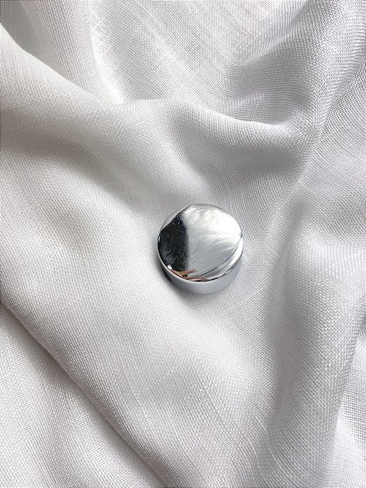 Ponteira Tampa Cromada Alumínio - 19mm