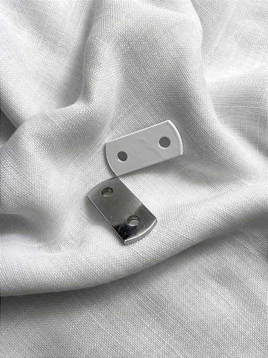 Suporte Chapa Simples Cromado - 19mm