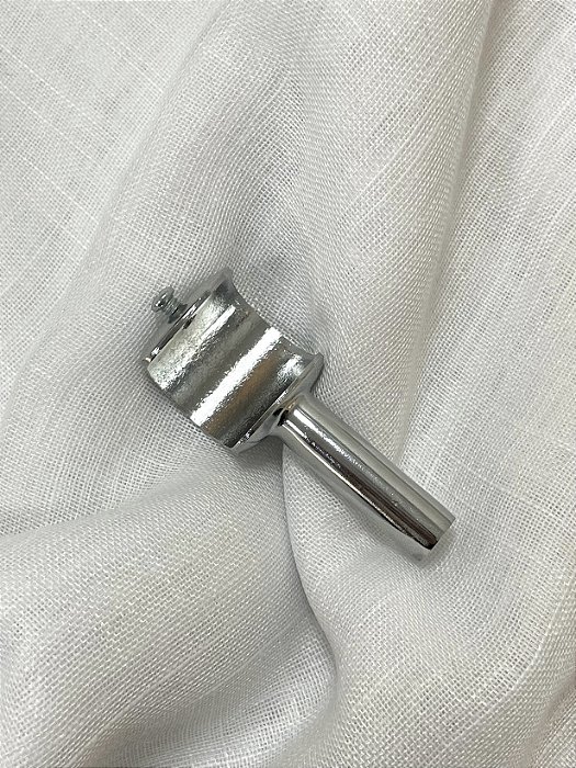 Suporte Chapa Simples Cromado - 19mm