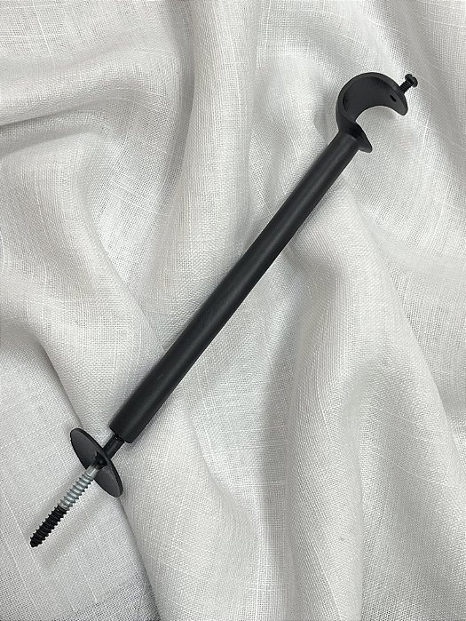 Suporte Médio Alongado Preto - 19mm