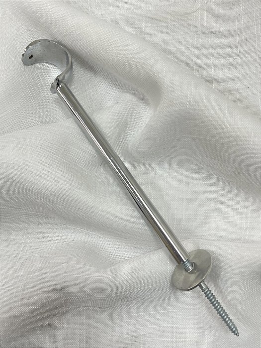 Suporte Médio Alongado Cromado - 19mm