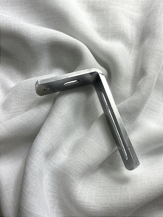 Suporte L Simples Cromado - 19mm