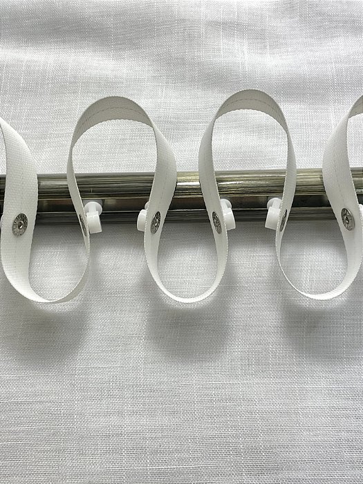 Fita Ware Branca para Cortina
