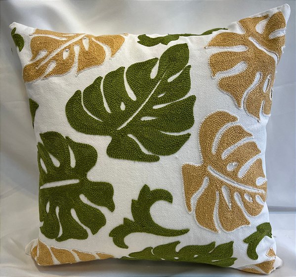 Capa de Almofada Linho - Flor Adão Color