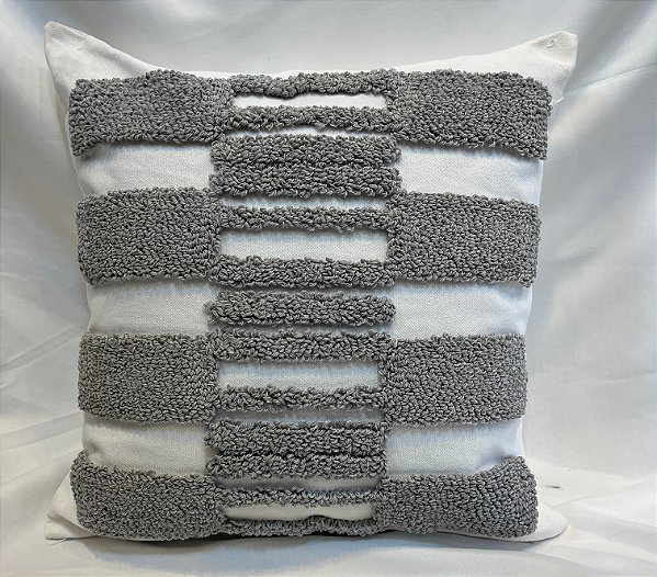 Capa de Almofada Relevo - Trama Nobre