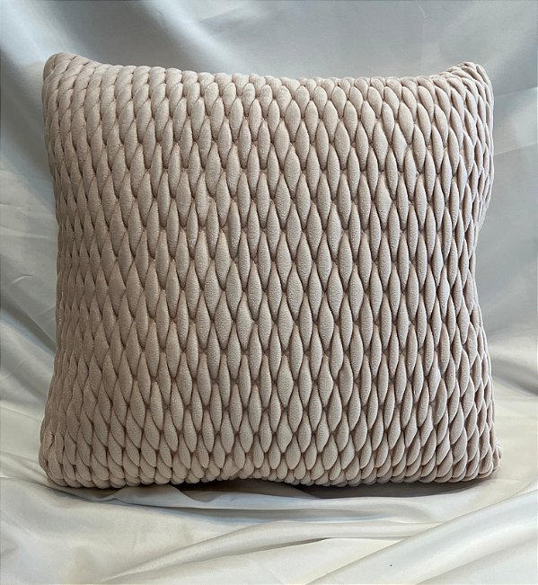 Capa de Almofada Veludo - Conforto