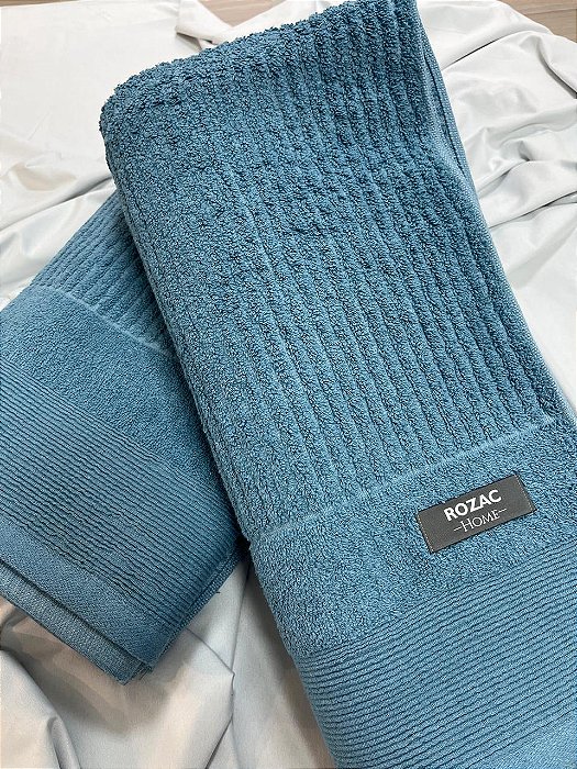 Toalha de Banho Média Azul Celeste / 1,60 x 0,76