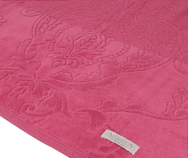 Toalha de Banho Amalfi Cereja Brilhante / 1,45 x 0,75