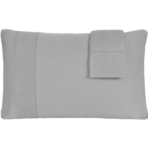 Jogo de Fronhas Malha Bene Casa Cinza / 50x70