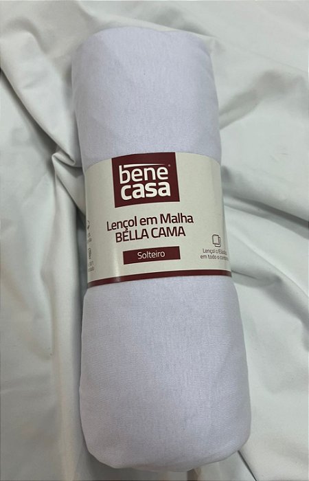 Lençol Solteiro Bene Casa Branco