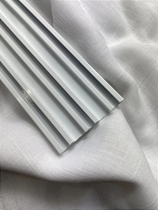 Trilho Suíço Varão Max Triplo Branco / De 1 a 6m