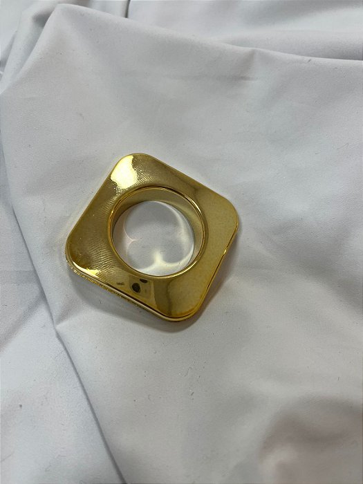 Ilhós Quadrado Dourado para Cortina - 19mm