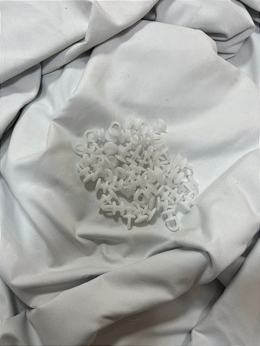 Deslizante Maxi Redondo Trilho e Varão c/ 1000 Unidades Cortina Branco