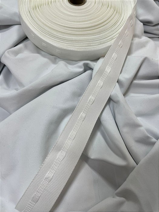 Fita Fácil 2x2 Para Cortina / Branca