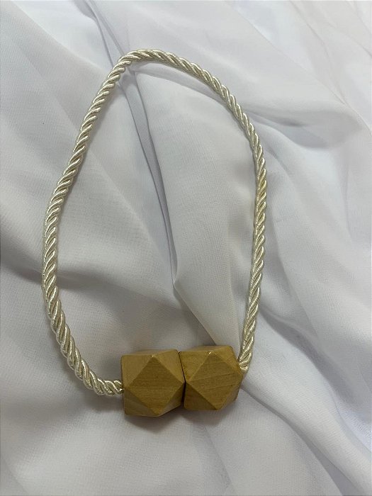 Abraçadeira Madri c/ Imã Branca