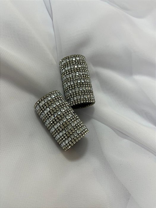 Ponteira Infinity Cilindro Prata - 19mm