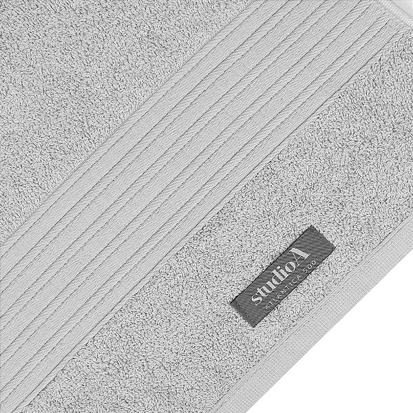 Toalha de Banho Amaré Cinza Lunar / 1,50 x 0,80