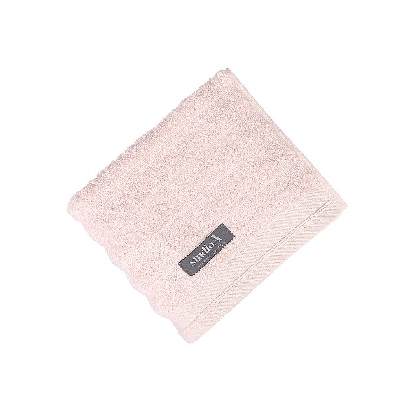 Toalha de Rosto Aura Rosa Delicada / 48x80