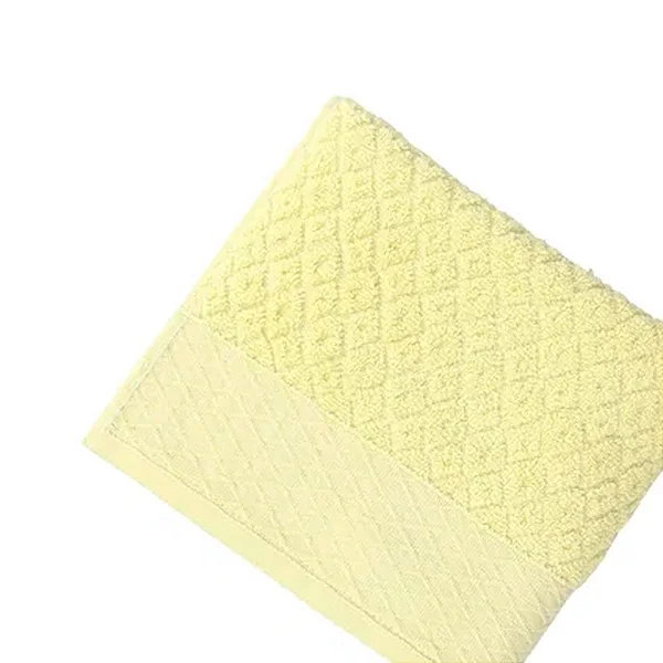 Toalha de Rosto Capri Amarelo Brilhante / 50x70