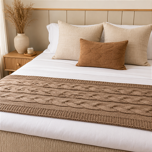 Peseira Modelo Corda - 0,50 x 2,40 Bege