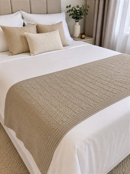 Peseira Modelo Sisal - 0,50 x 2,40 Bege