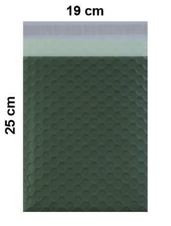 Envelope de Segurança Bolha Laminado ECO - 19x25