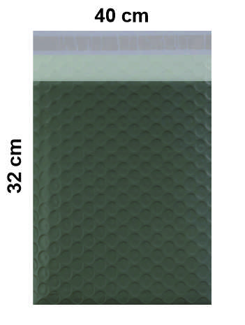 Envelope de Segurança Bolha Laminado ECO - 32x40