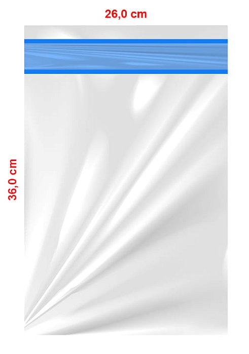 Envelope de segurança Transparente 26x36
