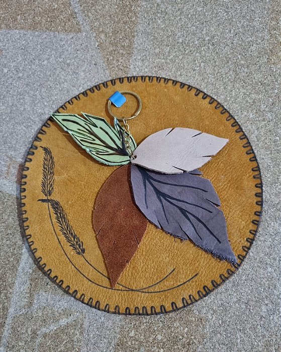 QUARTETO DE FOLHAS - CHAVEIRO PERSONALIZADO