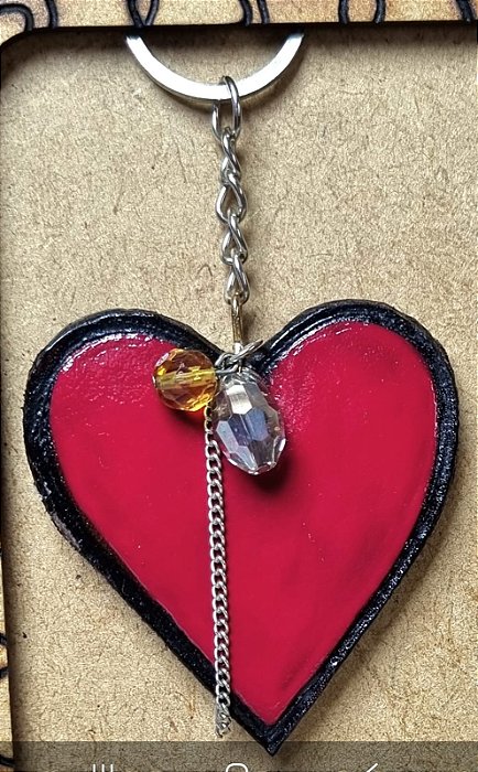 CORAÇÃO LOVE 3 (P) DUPLA FACE PERSONALIZADO