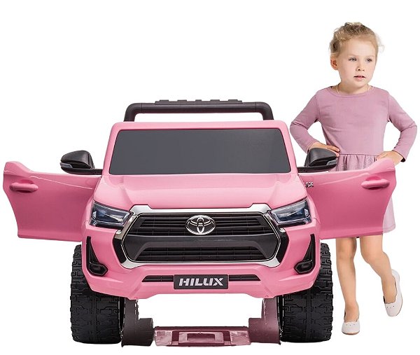 Carro Elétrico infantil dois lugares rosa - Carro Elétrico Infantil