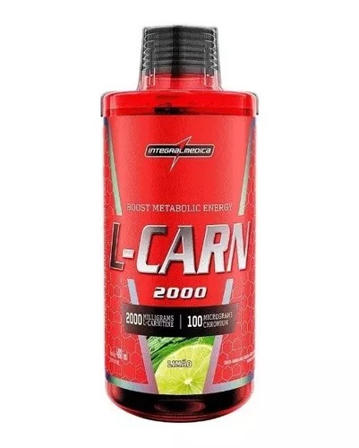 L- Carnitina 2000mg 480ml Integral Medica Sabor Limão