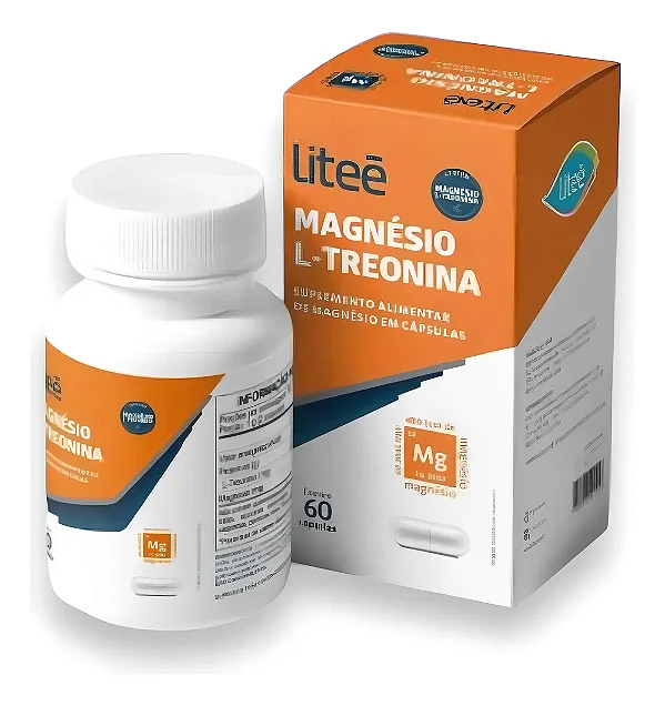 Magnésio L-treonina Cloreto 60 Caps - LITEE