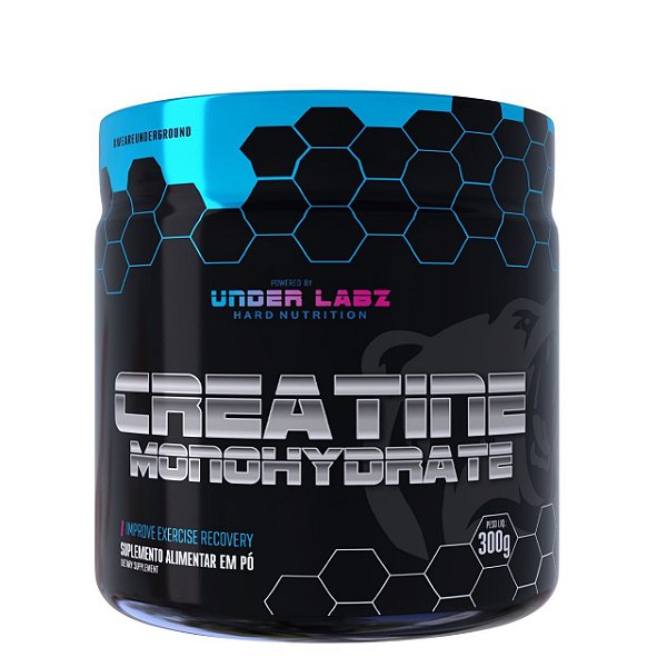 CREATINA UNDERLABZ  300GR  100% PURA