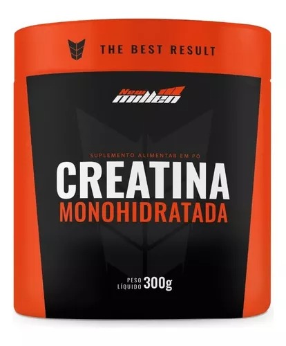 Creatina Monohidratada Pote 300gr New Millen