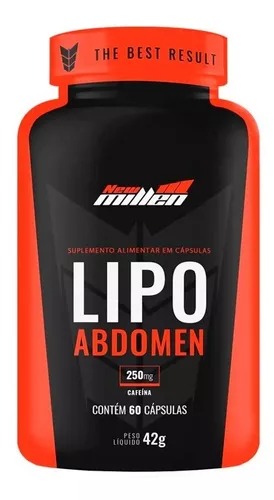 Lipo abdomen 250mg - 60 Cápsulas - New Millen