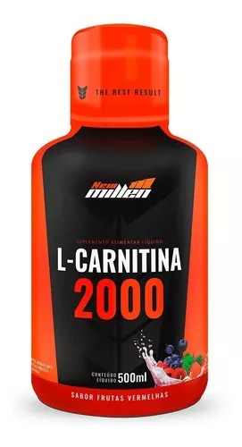 L-Carnitina 2000mg Liquida 500ml - New MillenL