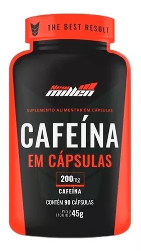 Cafeína 200mg - 90 Cápsulas - New Millen