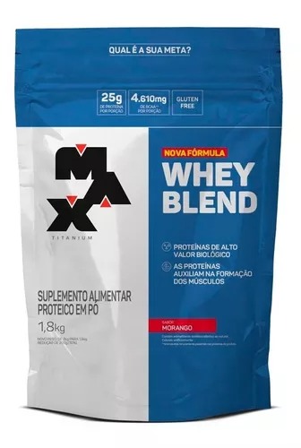Whey Blend Protein 1,8 Kg Refil - Max Titanium