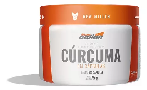 Cúrcuma Em Cápsulas 120 Cápsulas New Millen