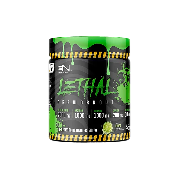 Pré treino 300gr Lethal - Empire Nutrition