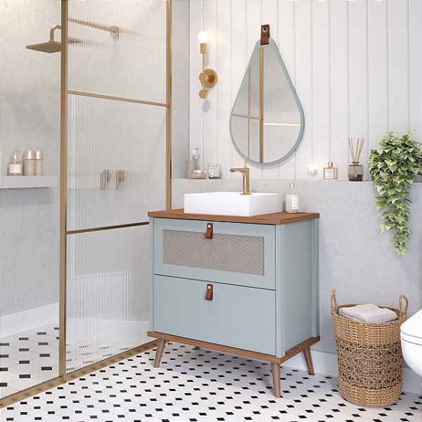 ARMÁRIO VÊNETO + ESPELHEIRA GOTA