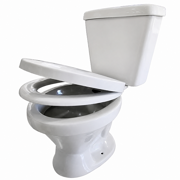 Vaso Acoplado Branco Com Kit Completo
