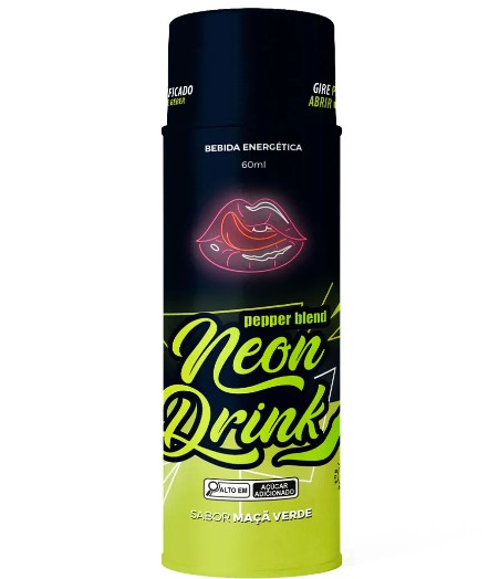 ENERGÉTICO NEON DRINK - MAÇÃ VERDE