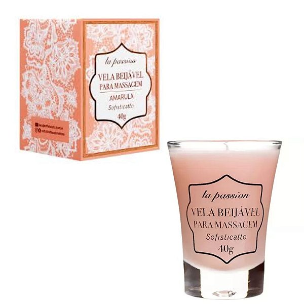 VELA PARA MASSAGEM SOFISTICATTO - AMARULA