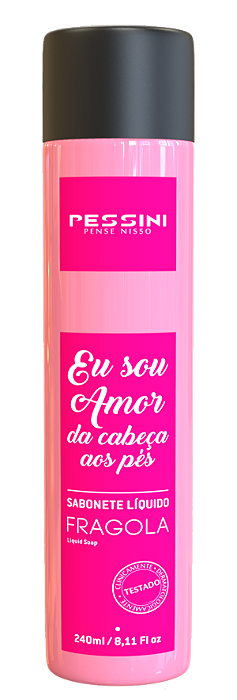 SABONETE ÍNTIMO EU SOU AMOR DA CABEÇA AOS PÉS - FRAGOLA