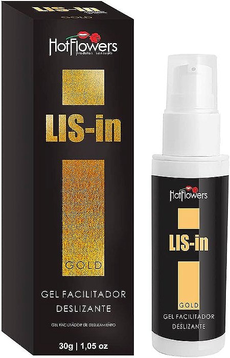 GEL LUBRIFICANTE FACILITADOR LIS-IN HOT GOLD