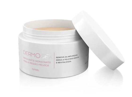 Esfoliante Hidratante Dermosex para Região Pélvica - 120 ml