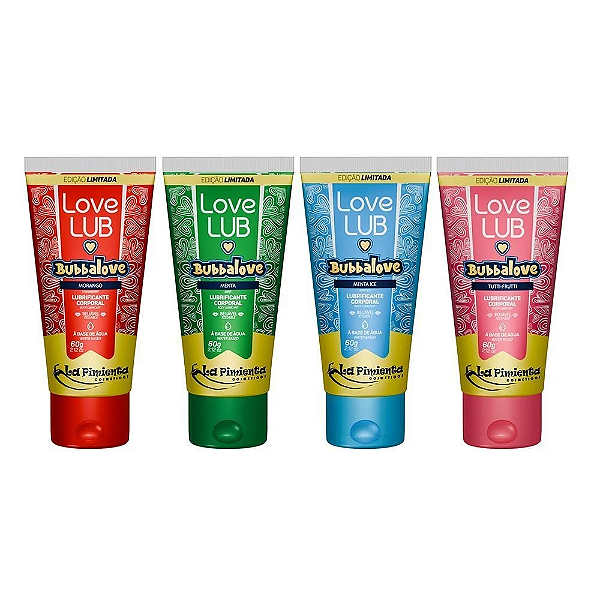 LOVE LUB BUBBALOVE GEL LUBRIFICANTE BEIJÁVEL