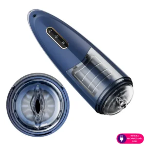 MASTURBADOR MASCULINO COM ROTAÇÃO 360º